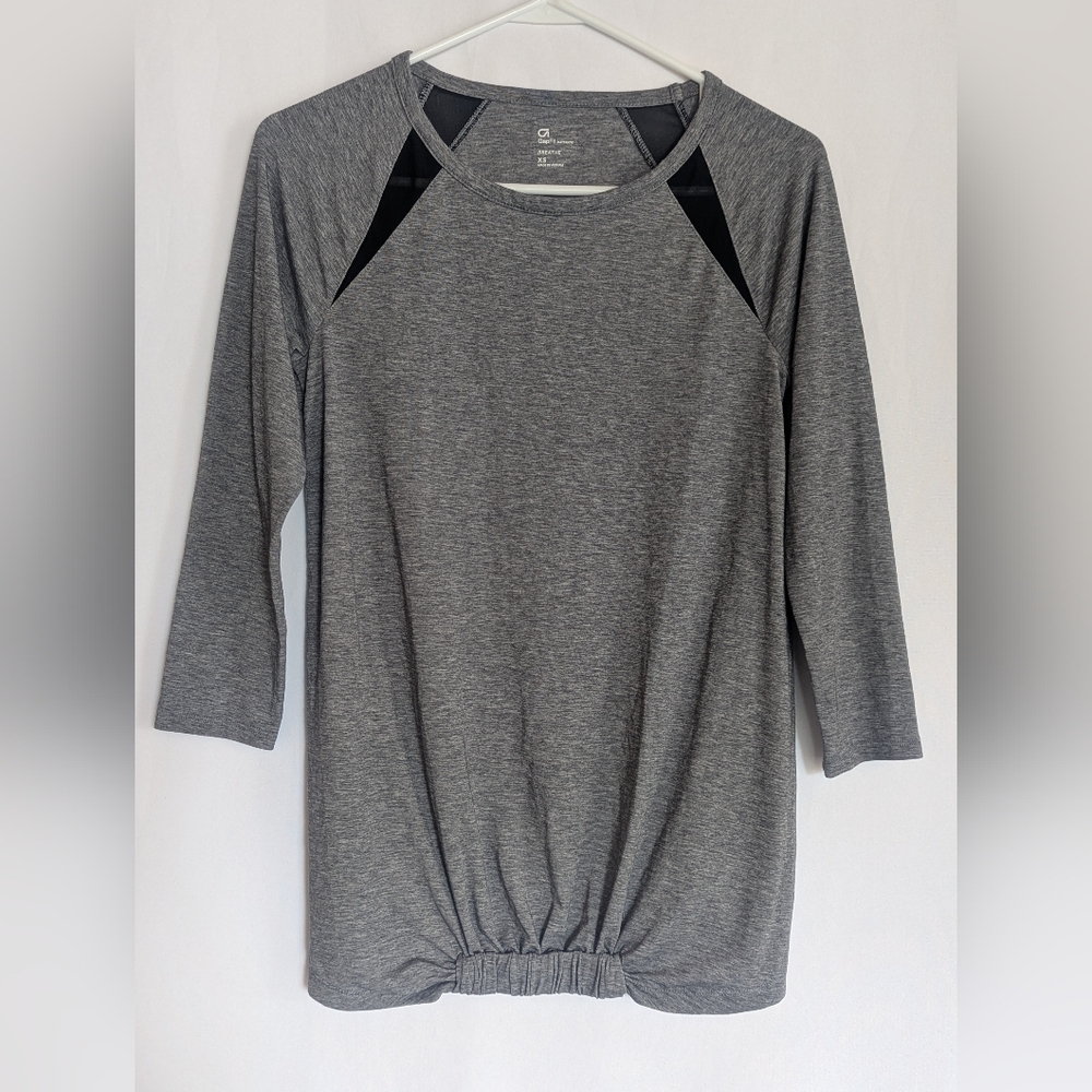 Gap Maternity Gray Women's XS Top Long Sleeves